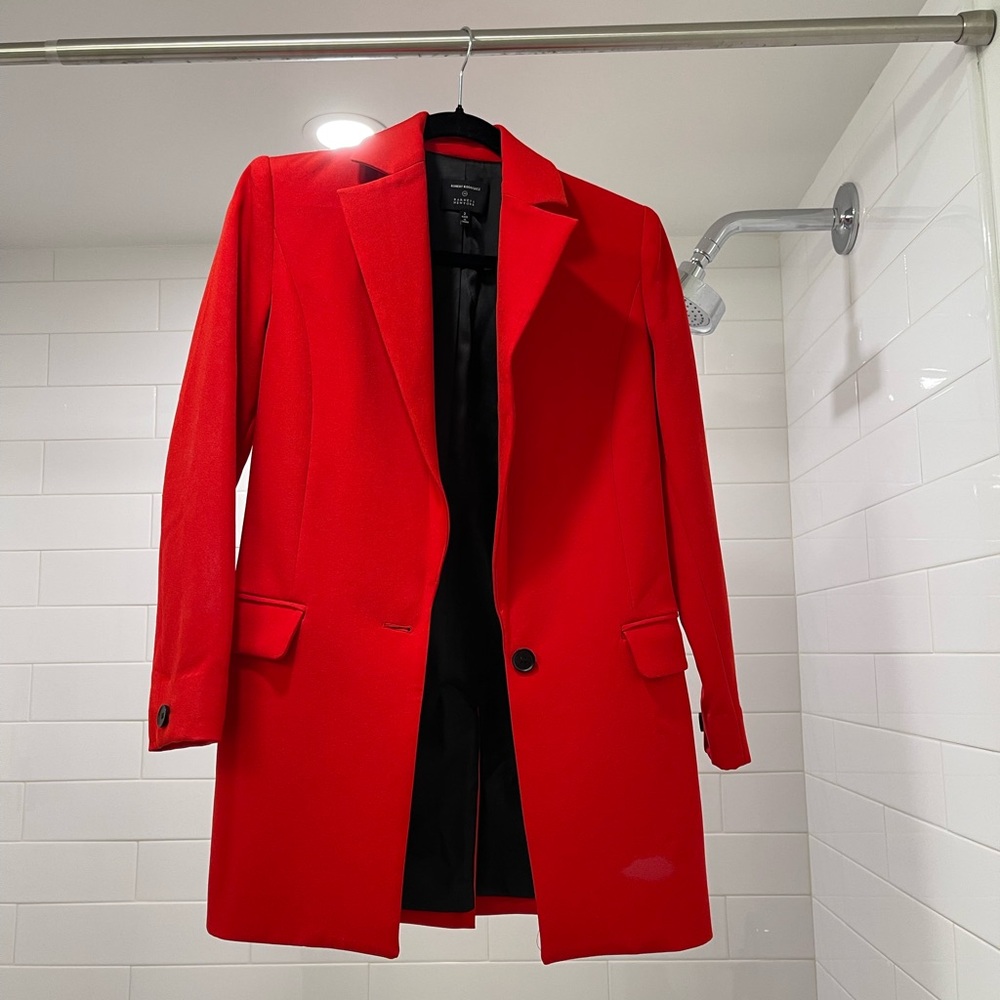 Robert Rodriguez for Barney’s New York - red blazer - size 2 - pockets